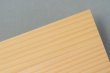 木のカード（無地）木製台紙　名刺サイズ：トドマツ（北海道産）木目イメージ