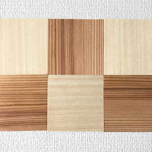 日本の森から生まれた木の壁紙 木製壁紙