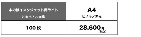 木の紙 片面木 片面紙 インクジェット用ライト 100枚入り 木の紙 木の名刺オンラインショップ 木の紙 片面木 片面紙 インクジェット用ライト 100枚入り 木の紙 木の名刺オンラインショップ
